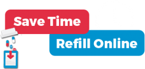 e-refill button